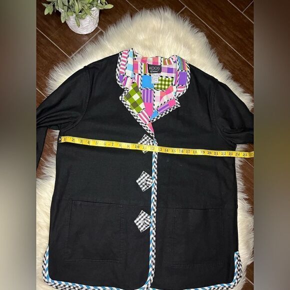 Koos of Course! Reversible blazer sz large - Picture 8 of 10